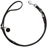 Hunter vodilica za pse aalborg podesiva 13 mm/200 cm, koža crna | shoptok.hr