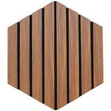 Atmosphera Set dekorativnih zidnih panela Colva Hexagon, 30x26 cm, Braon, 3 komada cijene