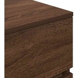 vidaXL Nočna omarica 2 kosa rjavi hrast 39x35x65 cm inženirski les | Shoptok.si