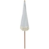  Suncobran Siva i bijela Ø 205 x 209 cm Čelik | shoptok.hr