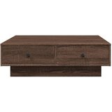  Stolić za kavu Smeđa hrasta 90x90x28 cm konstruirano drvo | shoptok.hr
