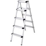 SuperStep stepenaste merdevine 2x5 podest 121cm Cene