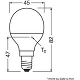  LED sijalica P25 2700K 2.5W E14 OSRAM | Eponuda.com