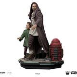 Star Wars Obi-Wan in Young Leia zbirateljski kip 20cm Cene