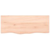  Kupaonska radna ploča 100x40x(2-6) cm netretirano masivno drvo | shoptok.hr