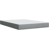 vidaXL Box spring posteljni z vzmetnico svetlo siv 140x190 cm blago | Shoptok.si