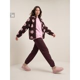 Sinsay Sherpa dukserica sa stojećim ovratnikom i cvjetnim uzorkom | shoptok.hr