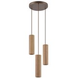 Brilliant visilica na sajli lakewood 3xGU10/10W/230V prečnik 28 cm braon | Eponuda.com