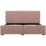 vidaXL Okvir za krevet ružičasti baršunasti 160 x 200 cm | shoptok.hr