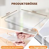 GRACENAL 43×33cm akrilna rezalna deska z robom | Shoptok.si