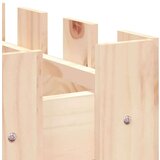 vidaXL Povišena vrtna gredica 150x30x30 cm od masivne borovine | shoptok.hr
