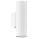 Eglo Riga vanjska zidna/2, led, gu10, 2x3w, čelik/bijela Cijene