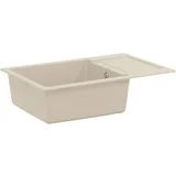 Umivalnica Bež 780 x 500 mm 80% Kvarc in 20% Smola - - Bež - 18.45 - 780 x 500 mm - 2025-vidaXL-Uvoz_2