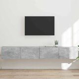 TV zidni ormar 2 pcs Beton 98 x 31 x 29,5 cm Konstruirano drvo | shoptok.hr