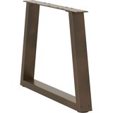  Noge za klubsko mizico v obliki črke V 2 kosa naravno jeklo 60 x (42-43,3) cm jeklo, (22123757) | Shoptok.si