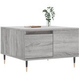  Stolić za kavu siva boja hrasta 55x55x36,5 cm konstruirano drvo | shoptok.hr