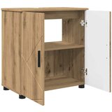  Set namještaja za kupaonicu 3 kom. Umjetnički hrast | shoptok.hr