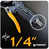 Powermat pištolj za napuhanje LCD manometrat 60 mm PM-PDPM-1T | shoptok.hr
