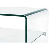  Stolić za kavu prozirni 50 x 45 x 33 cm od kaljenog stakla | shoptok.hr