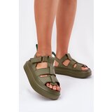 Boto Women's platform sandals green Nitavelia | Shoptok.si