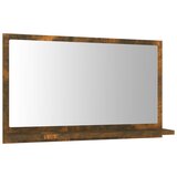 Maison Chic Kopalniško Ogledalo - Zrcalo - Kozmetično ogledalo dimljen hrast 60x10,5x37 cm inženirski les, (21698129) | Shoptok.si