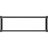  Povišena vrtna gredica Crna 100 x 30 x 36 cm | shoptok.hr