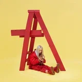 billie eilish - don't smile at me (red vinyl)