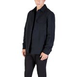 Antony Morato Srajce z dolgimi rokavi REGULAR FIT WITH LOGOED METAL BADGE MMSL00772-FA600297 Črna | Shoptok.si