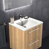 Ideal Standard stenska omarica za pod umivalnik v hrastovem dekorju v naravni barvi 60x63 cm i.life b | Shoptok.si