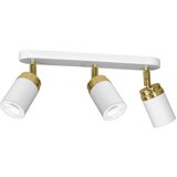 SPOT svetiljka RENO 3xGU10/8W/230V bela/zlatna | Eponuda.com