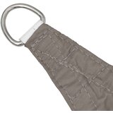 vidaXL Senčno jadro oksford blago trikotno 6x6x6 m taupe | Shoptok.si