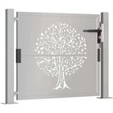  Vrtna vrata 105x80 cm Corten jeklo dizajn drevesa | Shoptok.si