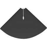  Kutna flota polica s policom 2 pcs Crna 30 x 30 x 2 cm | shoptok.hr