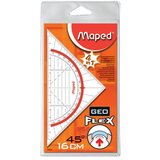 Maped Geo trikotnik Flex 16 cm/45' | Shoptok.si