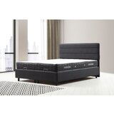 Hanah home Motya Set 150 x 200 - Anthracite Anthracite Double Mattress, Base & Headboard | ePonuda.com