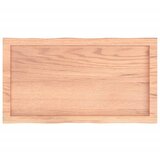 Stolna ploča svjetlosmeđa 80x40x(2-4) cm obrađena hrastovina | shoptok.hr
