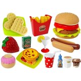  Set za igru Fast food sa slasticama - šareni | shoptok.hr