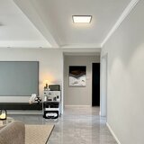  Brilagi - LED prigušiva svetiljka SLIMFRAME LED/36W/230V 45x45 cm crna + daljinski upravljač | Eponuda.com