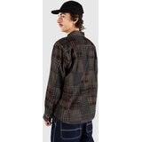 Rvca Freeman Cord Print Srajca navy marine | Shoptok.si