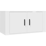 Maison Chic Stenska TV omarica - TV stojalo - Televizijska omarica bela 80x34,5x40 cm, (21701191) Cene