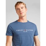Tommy Hilfiger Majica mornarsko plava / golublje plava / crvena / bijela | shoptok.hr