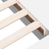  Posteljni okvir bel 180x200 cm inženirski les | Shoptok.si