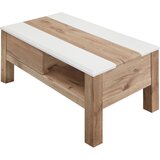 Hom`in DNEVNI REGAL, barve hrasta, bela | Shoptok.si