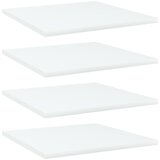 vidaXL Dodatne police za omaro 4 kosi bele 40x40x1,5 cm iverna plošča Cene
