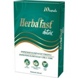 Herbafast detox, 10 kapsula Cene