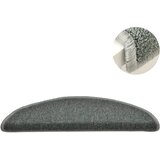  Prostirke za stepenice 15 kom 56x17x3 cm tamnozelene poluokrugle | shoptok.hr