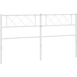  Kovinsko vzglavje belo 193 cm, (20951957) | Shoptok.si