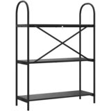  Polica Crni hrast 80 x 30 x 109 cm Konstruirano drvo | Eponuda.com