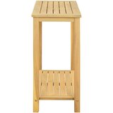  Vrtna konzola s pohranom Svijetla akacija 80 x 35 x 75 cm - 80 x 35 x 75 cm Svijetli bagrem | shoptok.hr