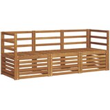  Setovi sofa 3 pcs Prirodna Čvrsto drvo akacije | shoptok.hr